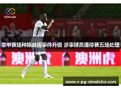 意甲赛场种族歧视事件升级 涉事球员遭停赛五场处理 意甲赛场种族歧视事件升级 涉事球员遭停赛五场处理